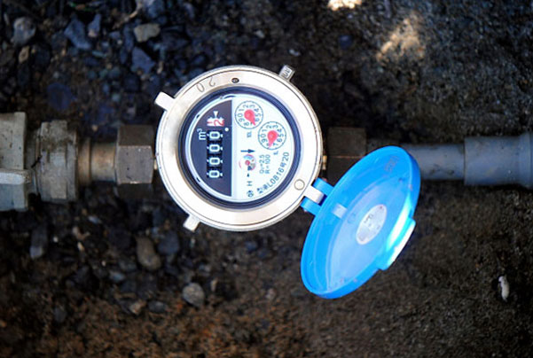 水道メーターの確認